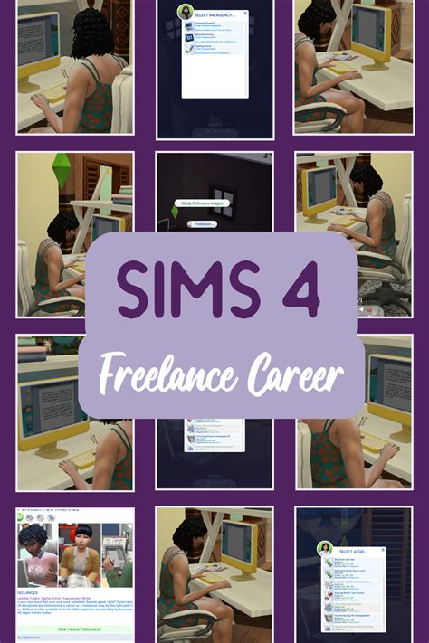 The Sims 4: Freelancer Career .